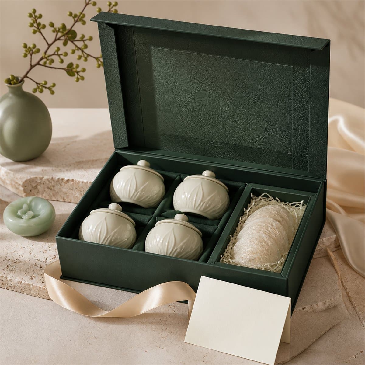 Hộp quà yến sào sang trọng